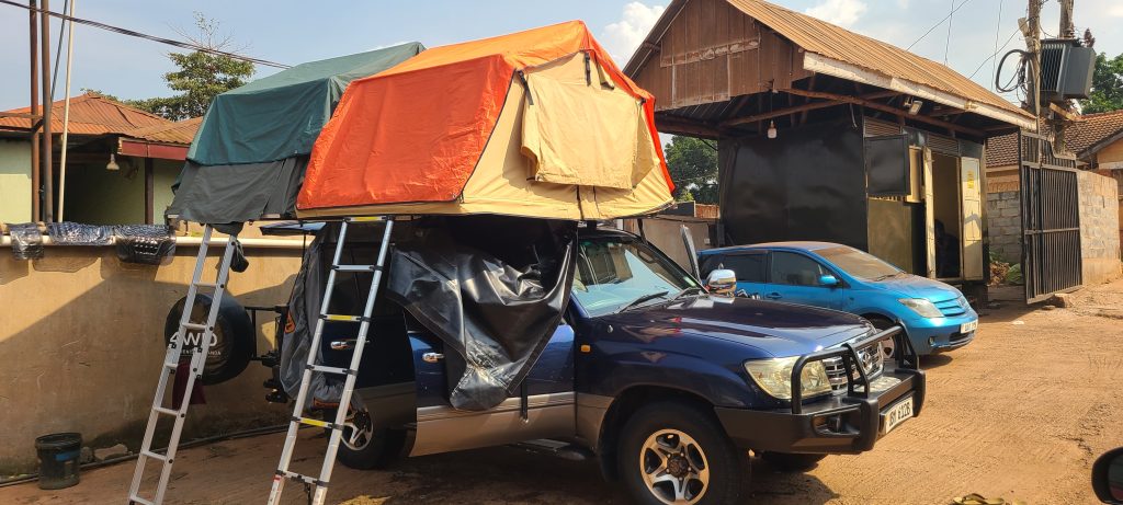 Car-hire-Uganda-with-Camping-Gears